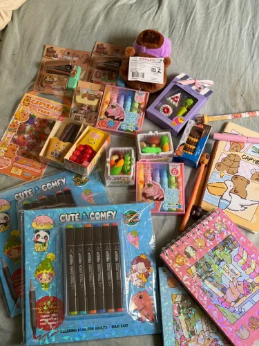     Kit Papelaria Capivara Deluxe