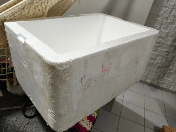 Vende caixa de isopor 100 litros 