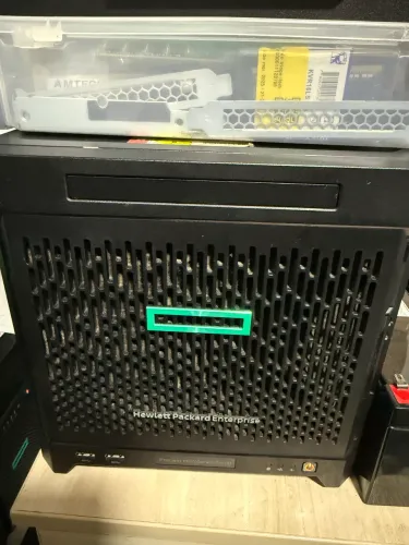 Servidor hp microserver gen10 16gb de ram 20tb