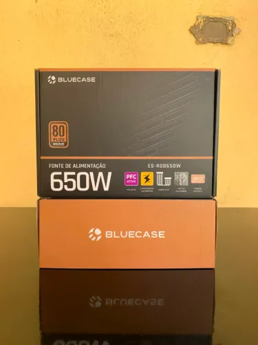 FONTE 650W 80 PLUS BRONZE - NOVA (BLUECASE)