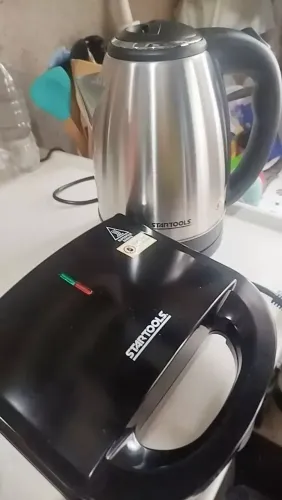 Kit Café Manhã Chaleira Elétrica + Sanduicheira 127v ou 220v - Kian