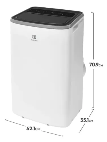 Ar portátil garantia e na caixa Electrolux 127 Wats