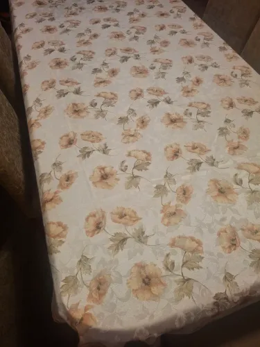 Toalha de mesa,Jacquard, floral, 2,60 X 1,40