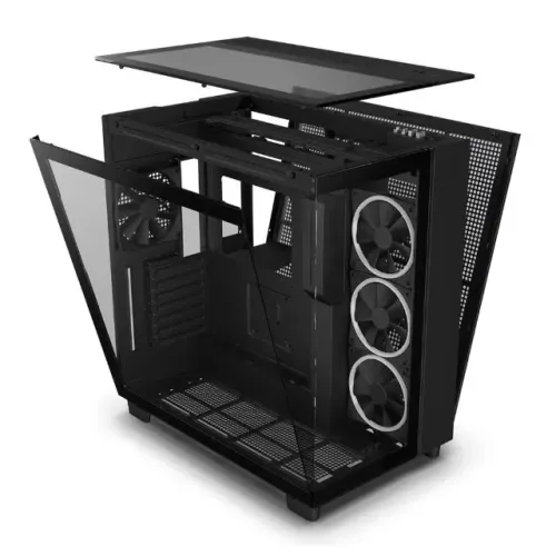 Gabinete NZXT H9 Elite - Na caixa, sem uso mas com detalhe