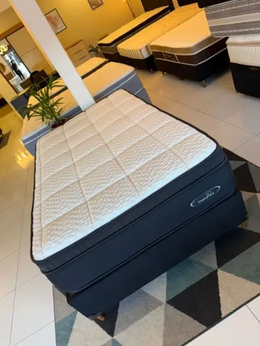 Colchão de Viúva MAXFLEX SEMINOVO COMPLETO - Entrego!