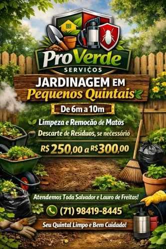 Limpeza de terreno (Jardinagem)