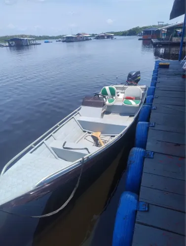 Lancha / Barco alumínio / motor 40 HP