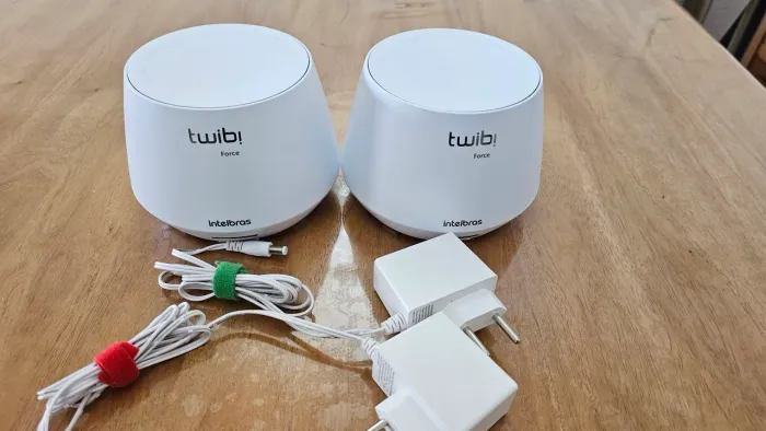 Conjunto Roteador Mesh WiFi 6 Intelbras Twibi 2un