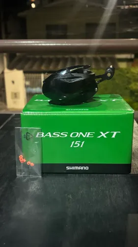 Carretilha Bass one XT - Excelente Estado c/ Caixa - Revisada