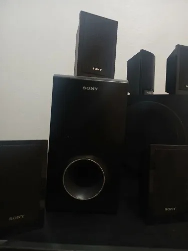 Sistema de Som Sony Home Theater Completo | Subwoofer + 8 Caixas