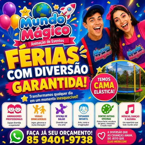 ? ANIMAÇÃO INFANTIL PARA FESTAS | MUNDO MÁGICO ?