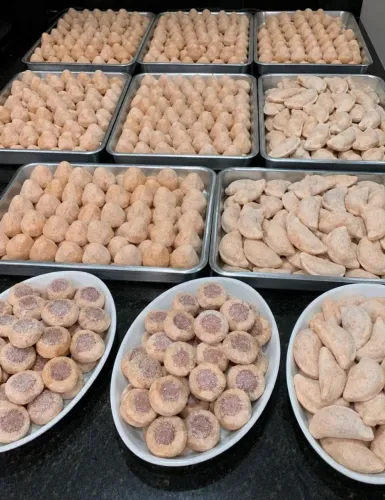 Salgadinhos para festa delícias da Line