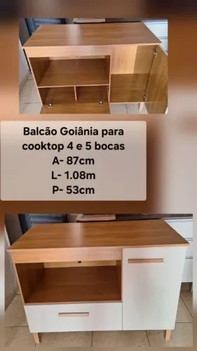 Balcão pra fogão cooktop lindos
