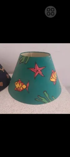 2 cúpulas de abajur