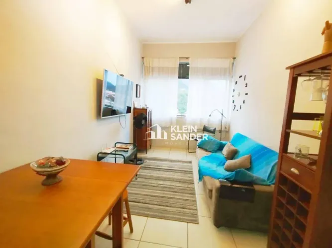 Apartamento mobiliado com 1 dormitório à venda, 40 m² por R$ 350.000 - Centro - Nova Fribu