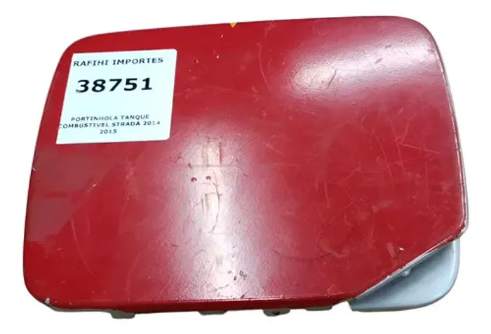 Portinhola Tanque Combustivel Strada 2014 2015 Vermelho