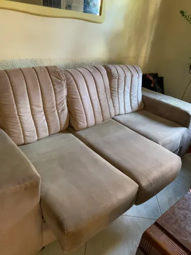 Sofá retrate 3 lugares 