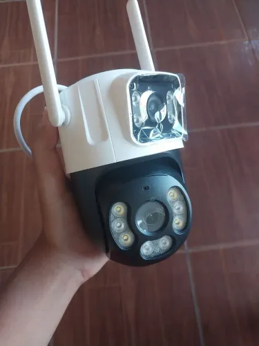 Câmera De Segurança Externa Wifi 360° HD Visão Noturna - Nova