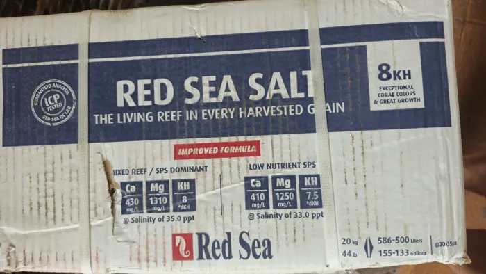 Sal Red Sea para Aquário Marinho 20kg