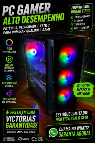 Vendo pc gamer