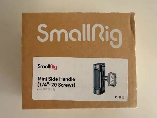 SmallRig Mini Side Handle ? ID 2916 + SmallRig Top Handle with Cold Shoe ? ID 1638C