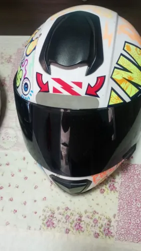 2 Capacete motocicleta