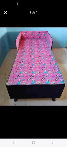 Cama Solteiro com proteção infantil