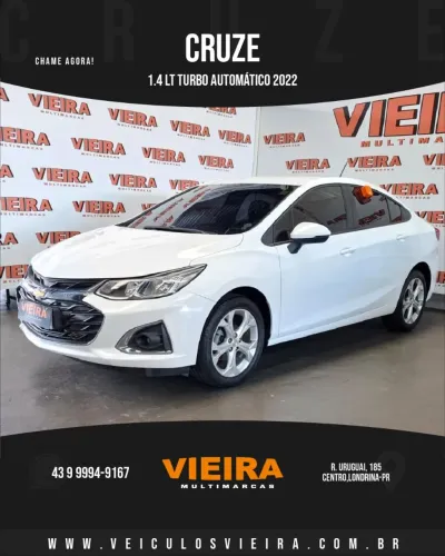 Chevrolet Cruze LT 1.4 16V Turbo Flex 4P Aut. 2022