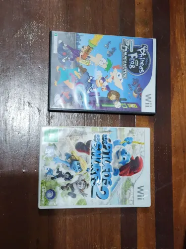 Os Smurfs 2 + Phineas and Ferb: Across the 2nd Dimension - Wii