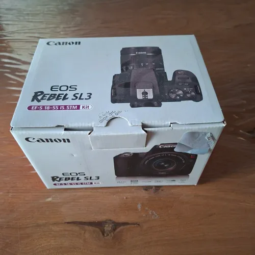 Caixa vazia Câmera Rebel Sl3 Canon