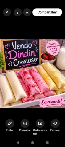 Vendo dim dim vários sabores só 3 reais
