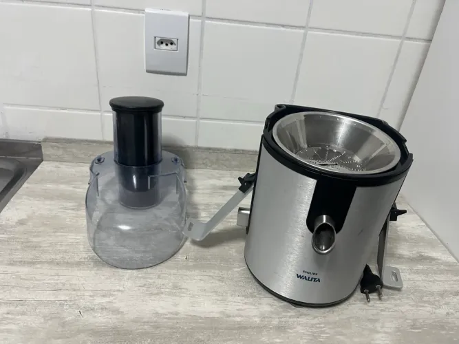 Centrífuga de Frutas e Vegetais Philips Walita Juicer - Inox