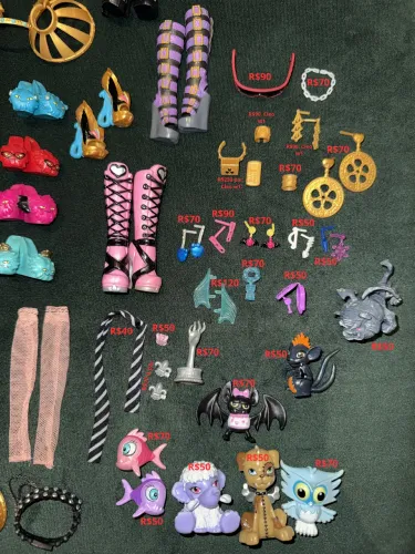 Acessórios de Bonecas Monster High Básicas