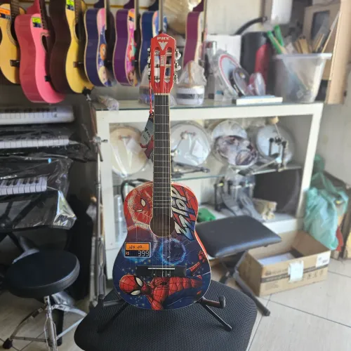 VIOLÃO INFANTIL HOMEM ARANHA NOVO