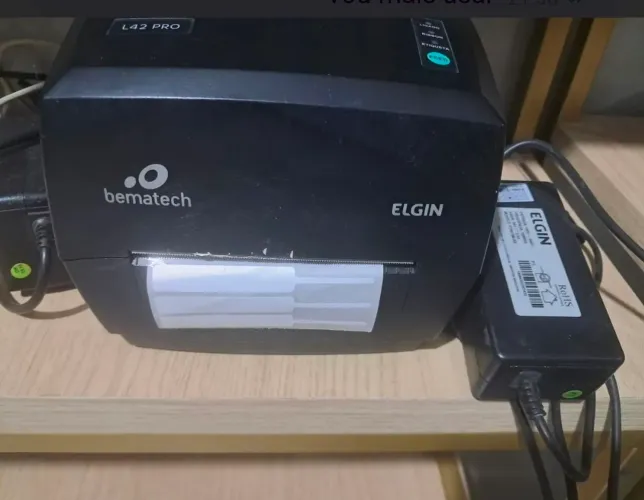 Vendo impressora Elgin L42 seminova 800 00 À VISTA