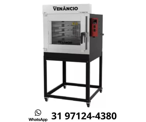 Forno Turbo 5 Esteiras a Gás Venâncio Novo