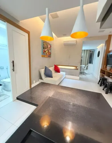 Apartamento para aluguel tem 55 metros quadrados com 2 quartos