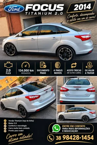 Ford Focus Sed. Ti./ti.plus 2.0 16V Flex AUT 2014