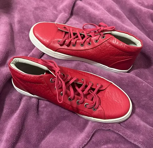 Tênis vermelho Calvin Klein 
