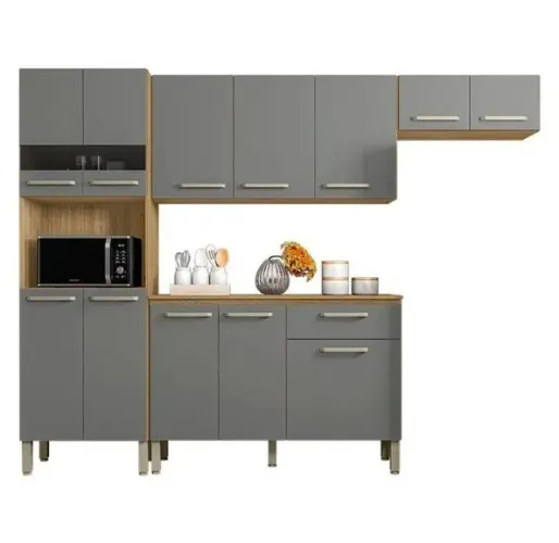 Armário de cozinha Versailles com balcão 