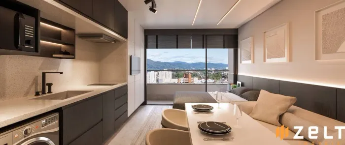 Hugel - Novo Rumo - Apartamento com 1 dormitório à venda, 41 m² por R$ 424.580 - Vila Nova
