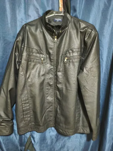 Jaqueta masculina de Couro NOVA