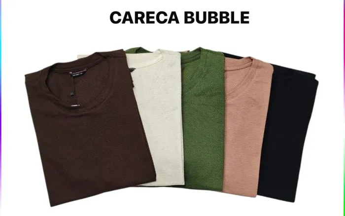 Camisa Texturizada Bubble 
