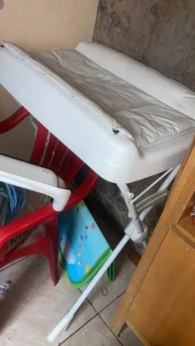 Banheira com trocador 