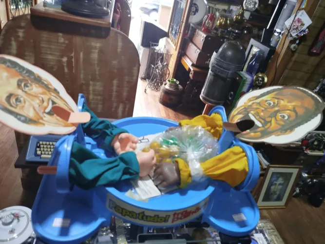 Brinquedo papa tudo trapalhões 