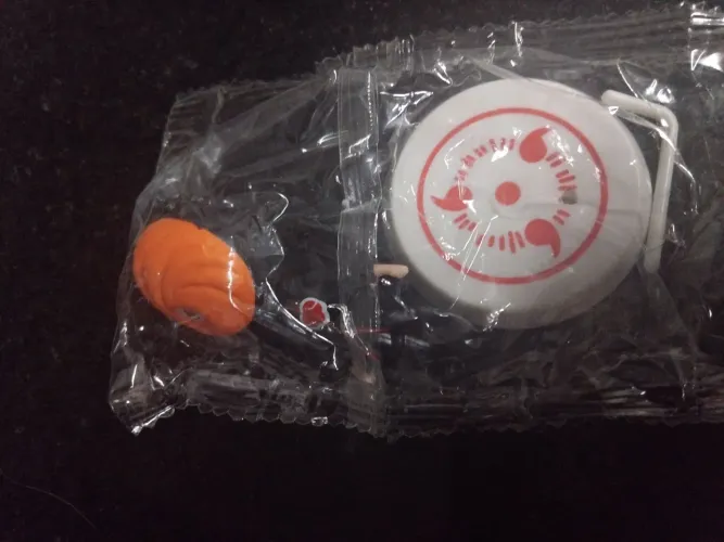 Obito/madara do anime naruto shippuden, de 7 a 8 cm