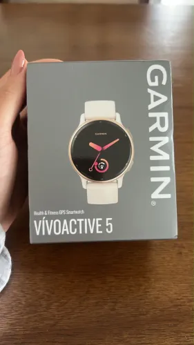 GARMIN VIVIACTIVE 5 - GPS - 42mm - Marfim