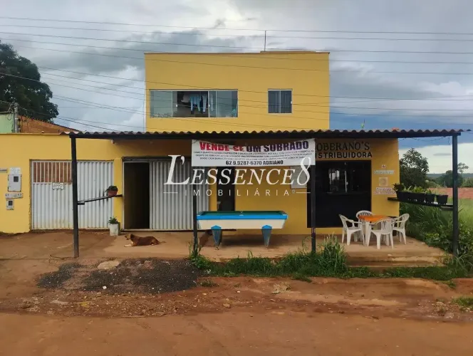 Sobrado + Comércio + 2 Barracões | 390m² | Garavelo Sul I | Hidrolândia