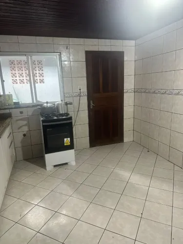 Tampa de mármore grande para 2 cubas
