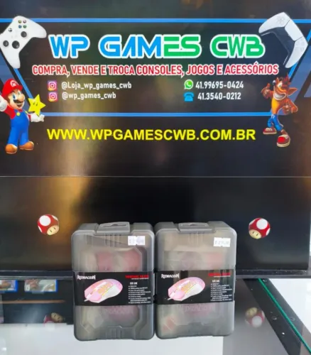 MOUSE REDRAGON REAPING ELITE ROSA NOVO LACRADO COM GARANTIA LOJA FÍSICA WP GAMES CWB